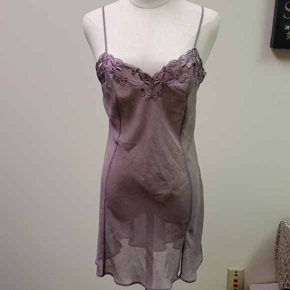 Victoria's Secret Other - Victoria's Secret Sheer Purple Chemise